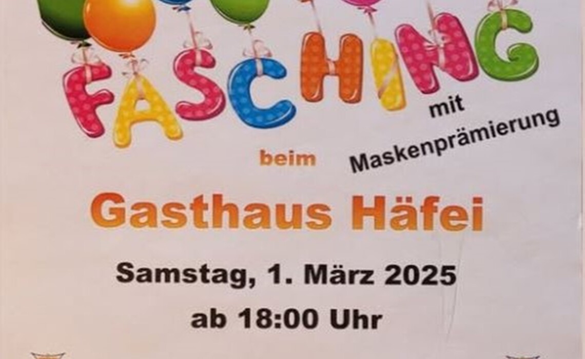 Faschingsgschnas 1